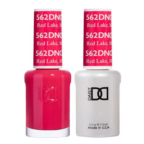 Dnd Daisy Duo Gel W Matching Nail Polish Lacquer Red Lake Mn