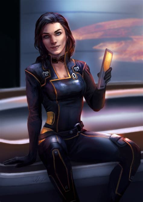 Miranda By Wolnir Mass Effect Art Mass Effect Characters Mass