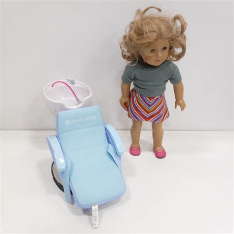 Buy The American Girl Doll And Hair Salon Chair Accessory Goodwillfinds