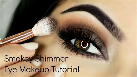 Smokey Shimmer Eye Makeup Tutorial Youtube