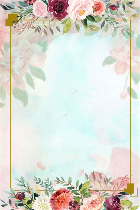 √ Floral Background Pinterest