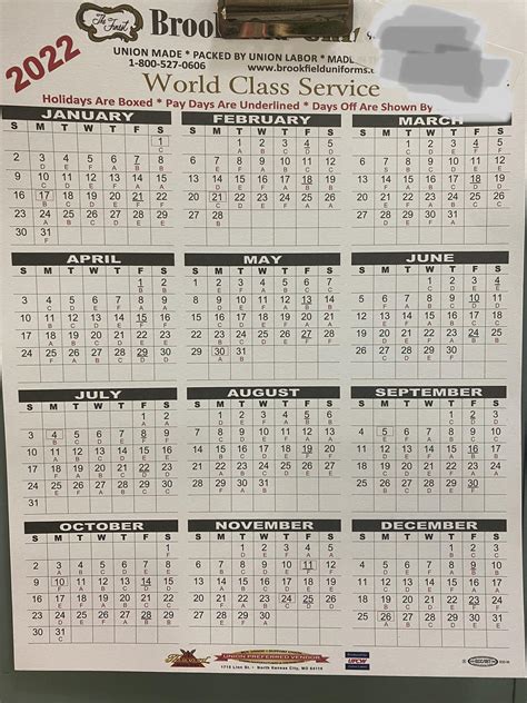Usps Rotating Calendar 2022 Printable Calendar 2023