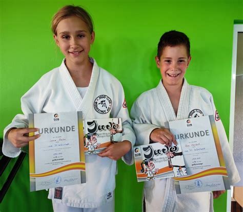 Zwei Neue Farben Im Judo Club W Rrstadt