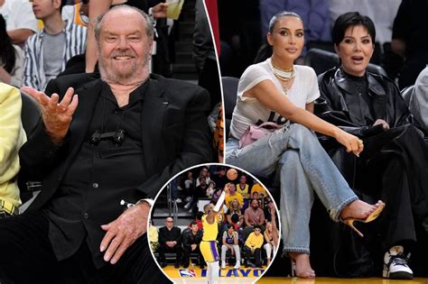 Recluse Jack Nicholson Back At Lakers Game In Star Studded Crowd
