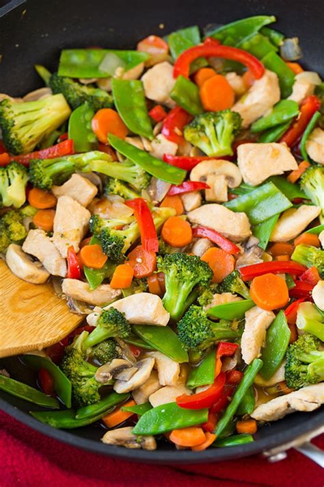 Low carb chicken stir fry contest winning recipe. Easy Chicken and Vegetable Stir-Fry | Fast and Easy One ...