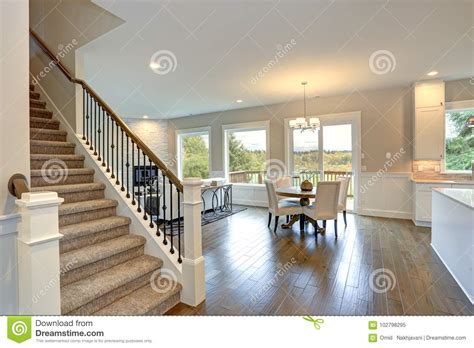 Luxury New Construction Home Interior Stock Image Image Of Empty