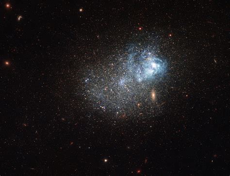 Hubble Image Of The Week Dwarf Galaxy Markarian 209