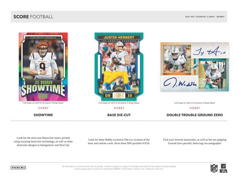 2023 Score NFL Football Cards