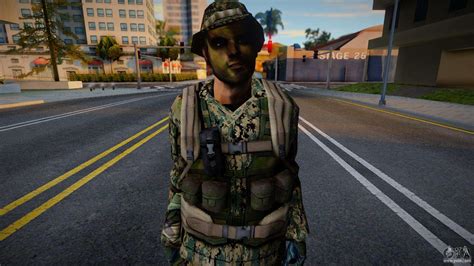 Us Soldier From Battlefield 2 V2 For Gta San Andreas