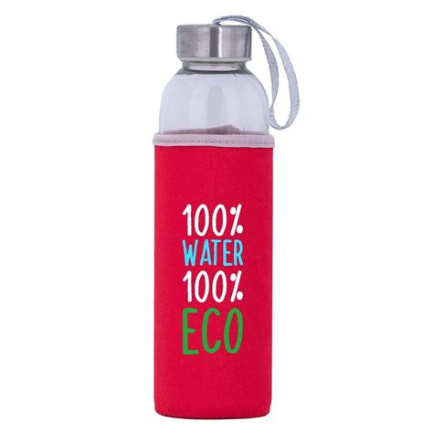Bidon Szklany Czerwony 13 100 Water 100 Eco Rezon Sklep Empikcom