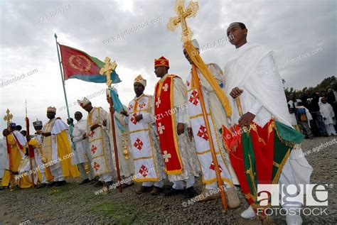 Africa Eritrea Asmara Meskel Is An Annual Religious Holiday Of The