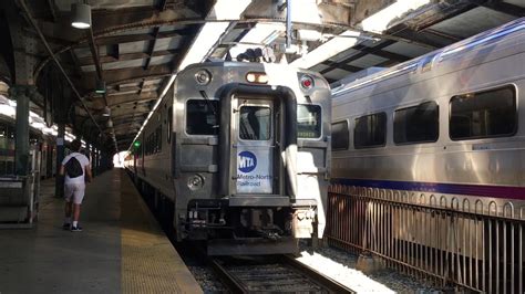 New Jersey Transit Commuter Rail At Hoboken Station Youtube