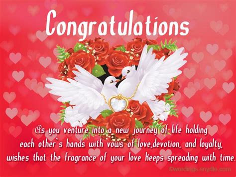 That being said, you want to find the right words to wish a happy married life and congratulate. Wedding Wishes Messages and Wedding Day Wishes - Wordings ...