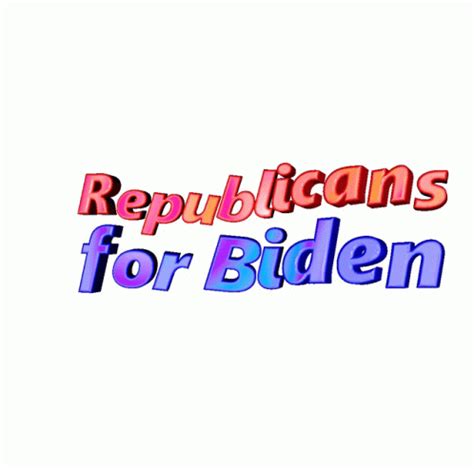 Republicans For Biden Republican Sticker Republicans For Biden
