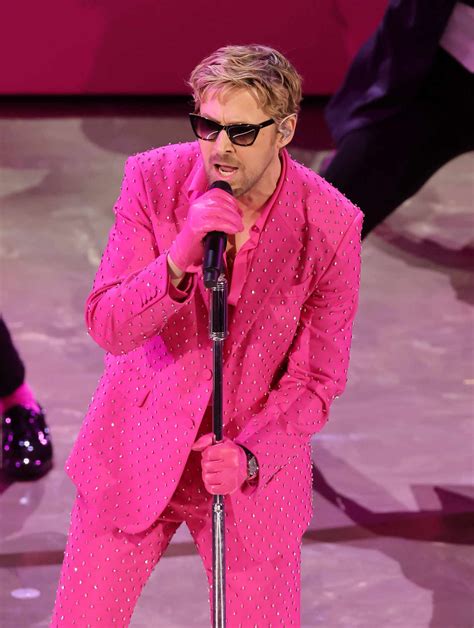 Photos From Ryan Goslings 2024 Oscars Performance Of Im Just Ken