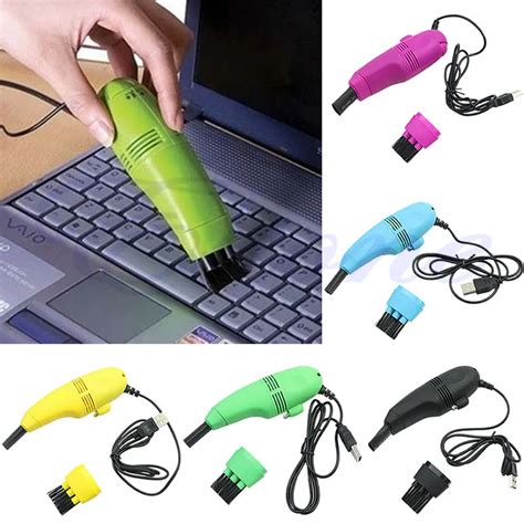 coloful computer vacuum mini usb keyboard cleaner pc laptop brush dust cleaning kit in data