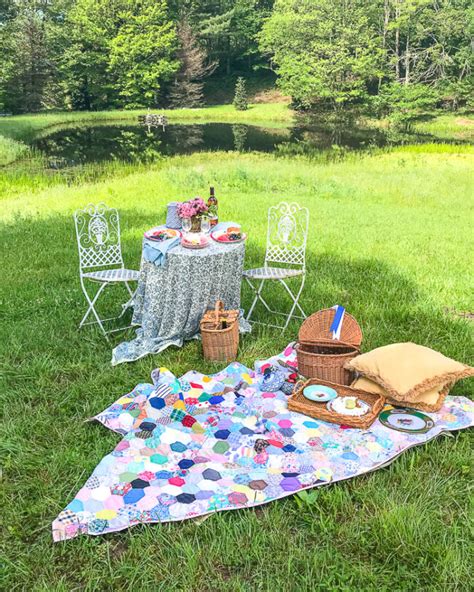 A Romantic Picnic On The Pond Pender And Peony A Southern Blog