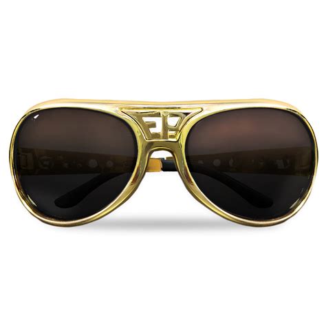 Elvis Presley Tcb Gold Sunglasses Graceland Official Store