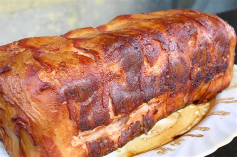 In bayern auch leberkäse oder leberkas genannt. Fleischkäse mit gefüllter Lende | Grillforum und BBQ - www ...