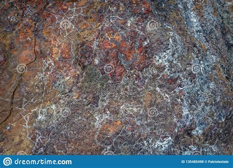 Texture Of Iron Ore Stock Photo Image Of Heavy Dump 135485498