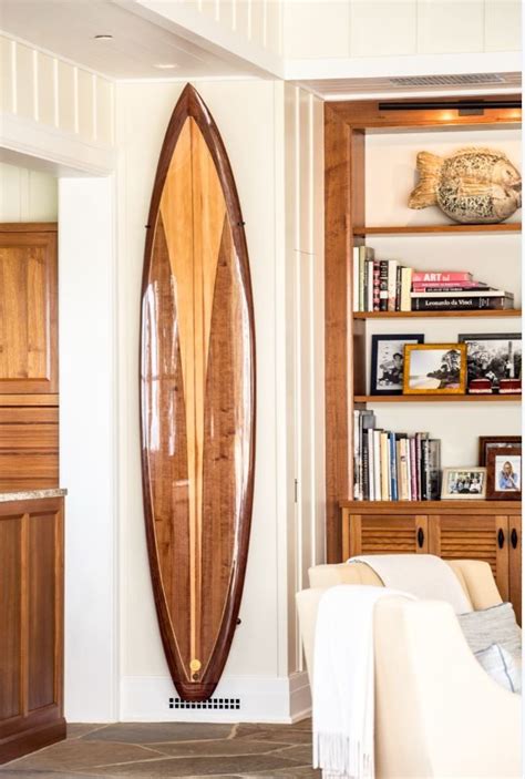 Wooden surf board wood wall art shark bite nice beach house decor new. A beautiful wooden surfboard as living room wall art ...