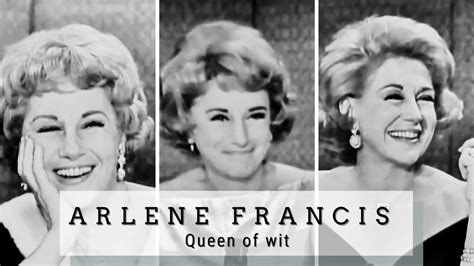 Arlene Francis Queen Of Wit Whats My Line Funny Moments Youtube