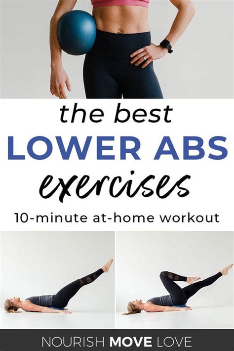 Lower Abs Exercises For Flat Toned Stomach Abs Workout