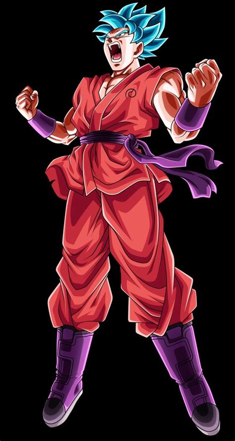 Goku Ssj Blue Kaioken Universo Anime Dragon Ball Super Anime Dragon