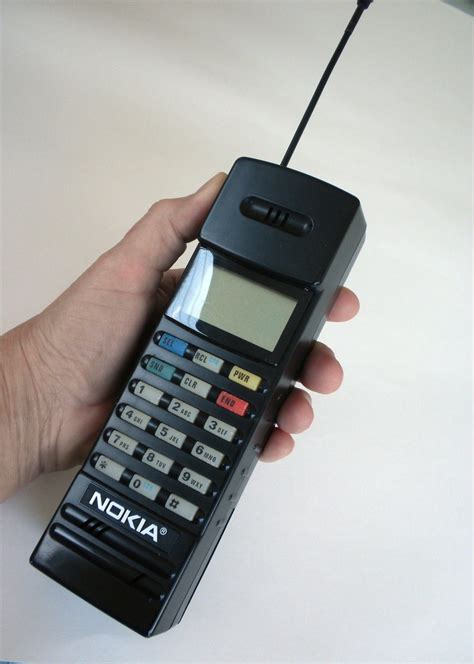 1990 Nokia Brick Phone Pt612 Black 90s Brick Phone 90s