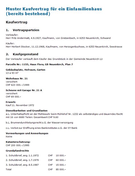 Kaufvertrag über ein bebautes grundstück muster vorlage. Kaufvertrag Einfamilienhaus: Muster zum Download.