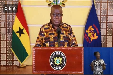 President Akufo Addo Urges Strict Adherence To Covid 19 Protocols