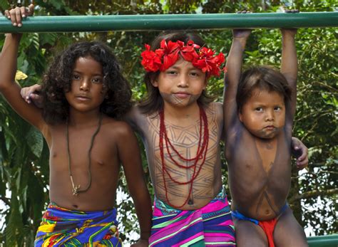 Embera Tribes Girl Bathing Cumception Sexiz Pix