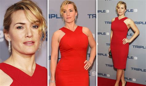 Kate Winslet Flaunts Toned Figure In Stunning Red Dress At Film Event