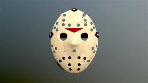 Jason Mask Friday The 13th Download Free 3d Model By Yanez Designs