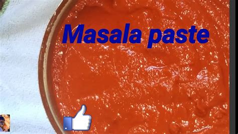 Homemade Masala Paste Hashtag Mommade Youtube