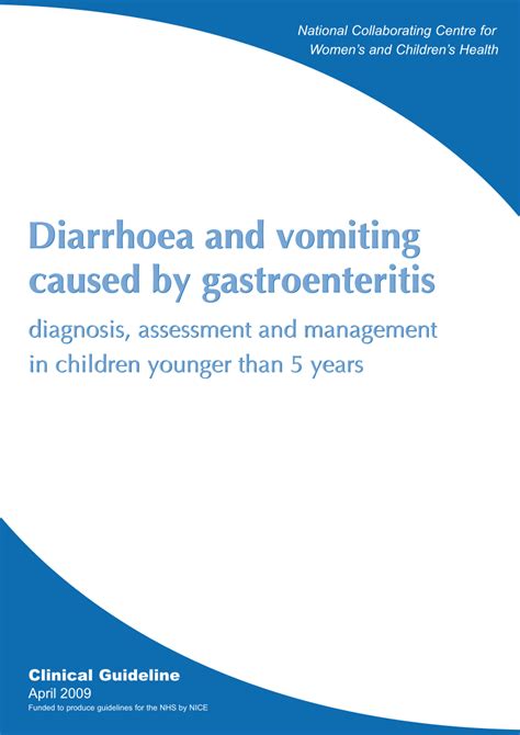 Pdf Diarrhoea And Vomiting Caused By Gastroenteritis Diagnosis
