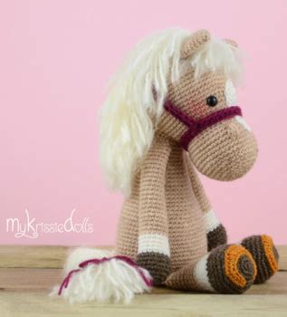 Turn Horse Piem Into A Crochet Unicorn | Crochet horse, Crochet unicorn pattern, Crochet unicorn