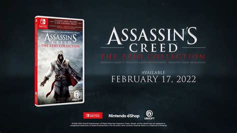 Assassin S Creed The Ezio Collection Announced For Switch
