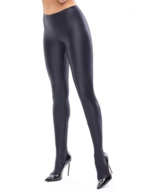 Miss O Opaque Gloss Crotchless Tights The Tight Spot