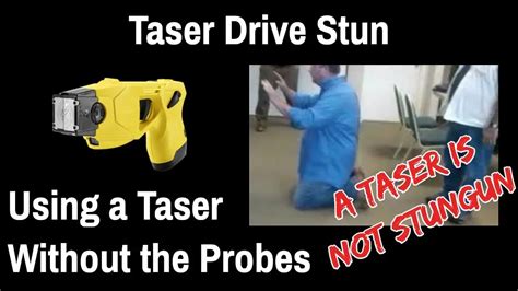 Taser Drive Stun Demonstration