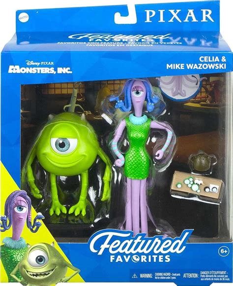 Disney Pixar Featured Favorites Celia Mike Wazowski Monsters Inc The