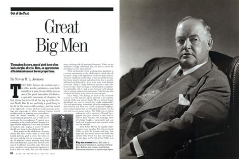 Great Big Men Esquire Spring 1994