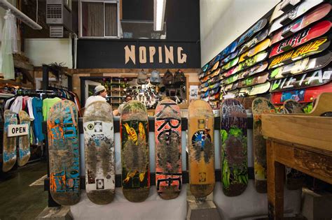 Noping The Shop Is More Than Just Skateboards Thurstontalk