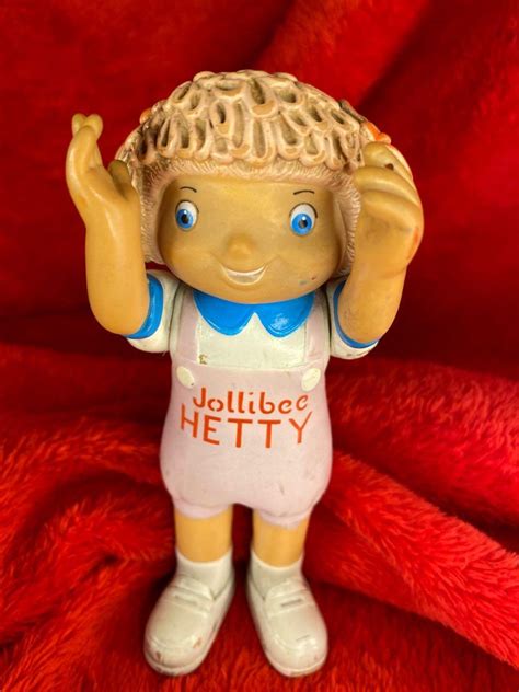 Hetty Jollibee Vinyl Toy Figure Philippines Fast Food Merchandise 5