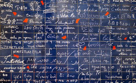 A Brief History Of The Wall Of Love In Paris