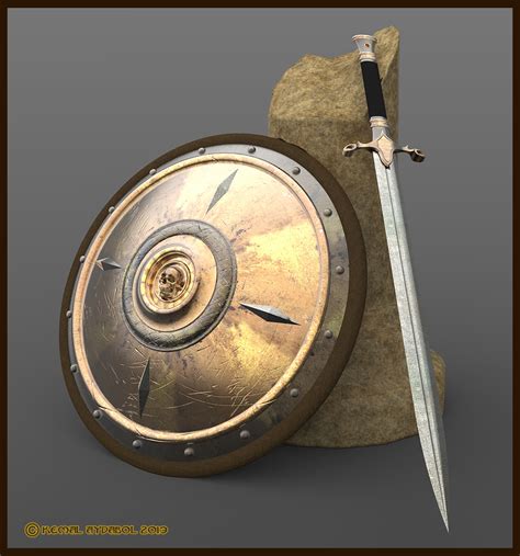 Fantasy Sword And Shield By Dreamdesigner442 On Deviantart