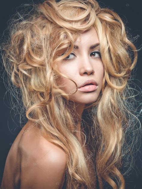 Beautiful Blond Woman Portrait ⬇ Stock Photo Image By © Korobkova