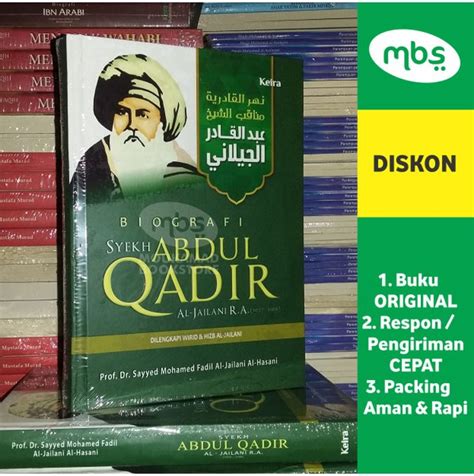 Jual Biografi Syekh Abdul Qodir Al Jailani Dilengkapi Wirid Hizb Al