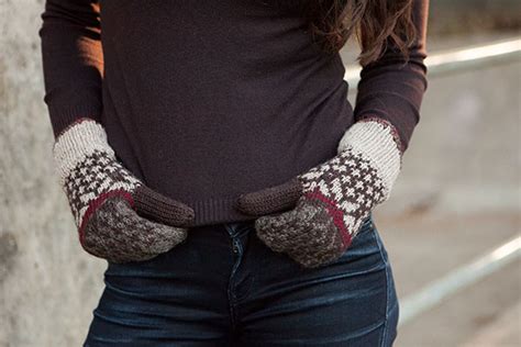 Classical Snow Mittens Knitting Patterns And Crochet Patterns From By Edited By