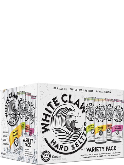 White Claw Variety 12 Pack 1 Newfoundland Labrador Liquor Corporation
